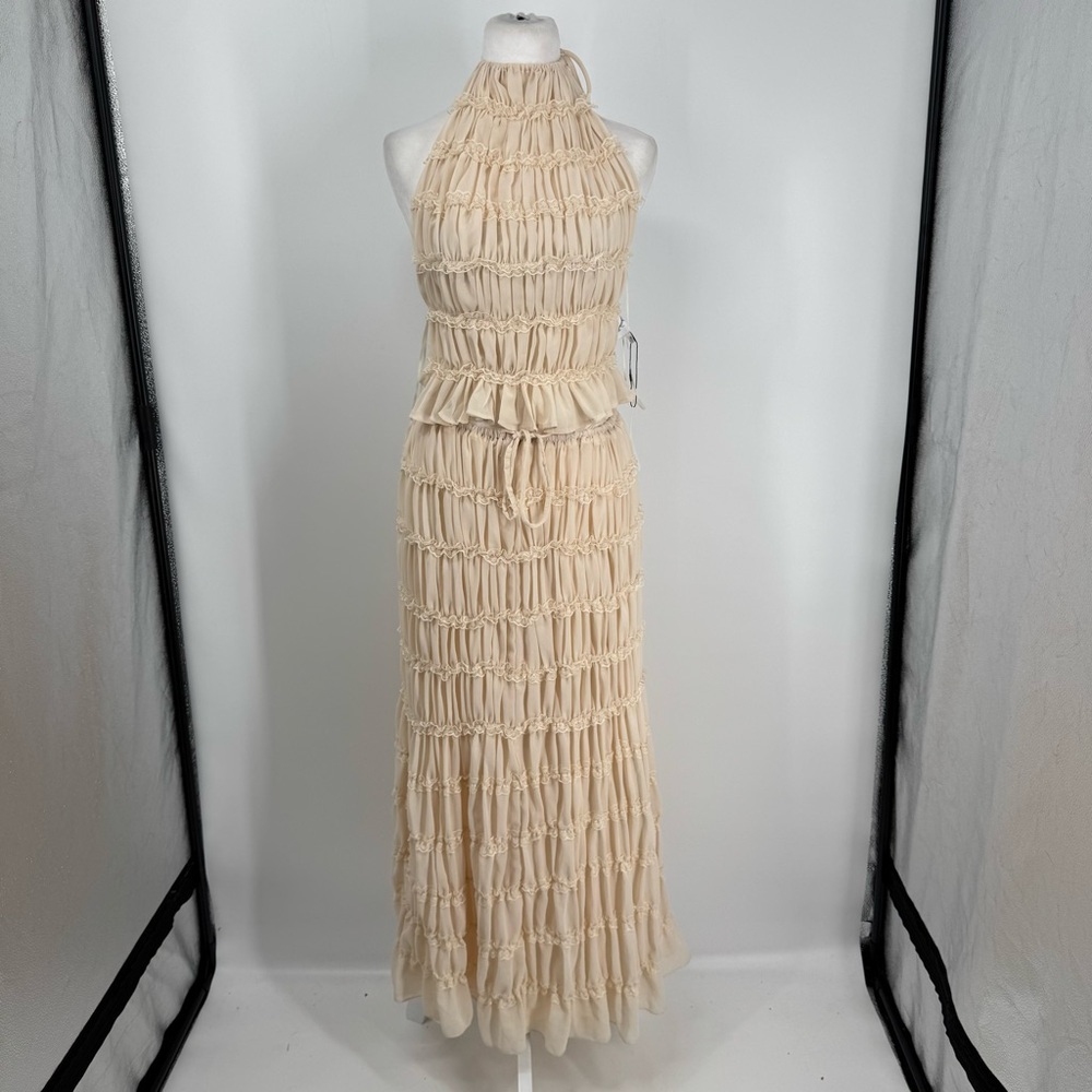 NWT Mable skirt top maxi set butter yellow - Picture 6 of 11